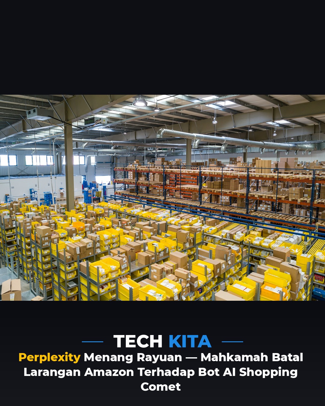 Perplexity Menang Rayuan — Mahkamah Batal Larangan Amazon Terhadap Bot AI Shopping Comet