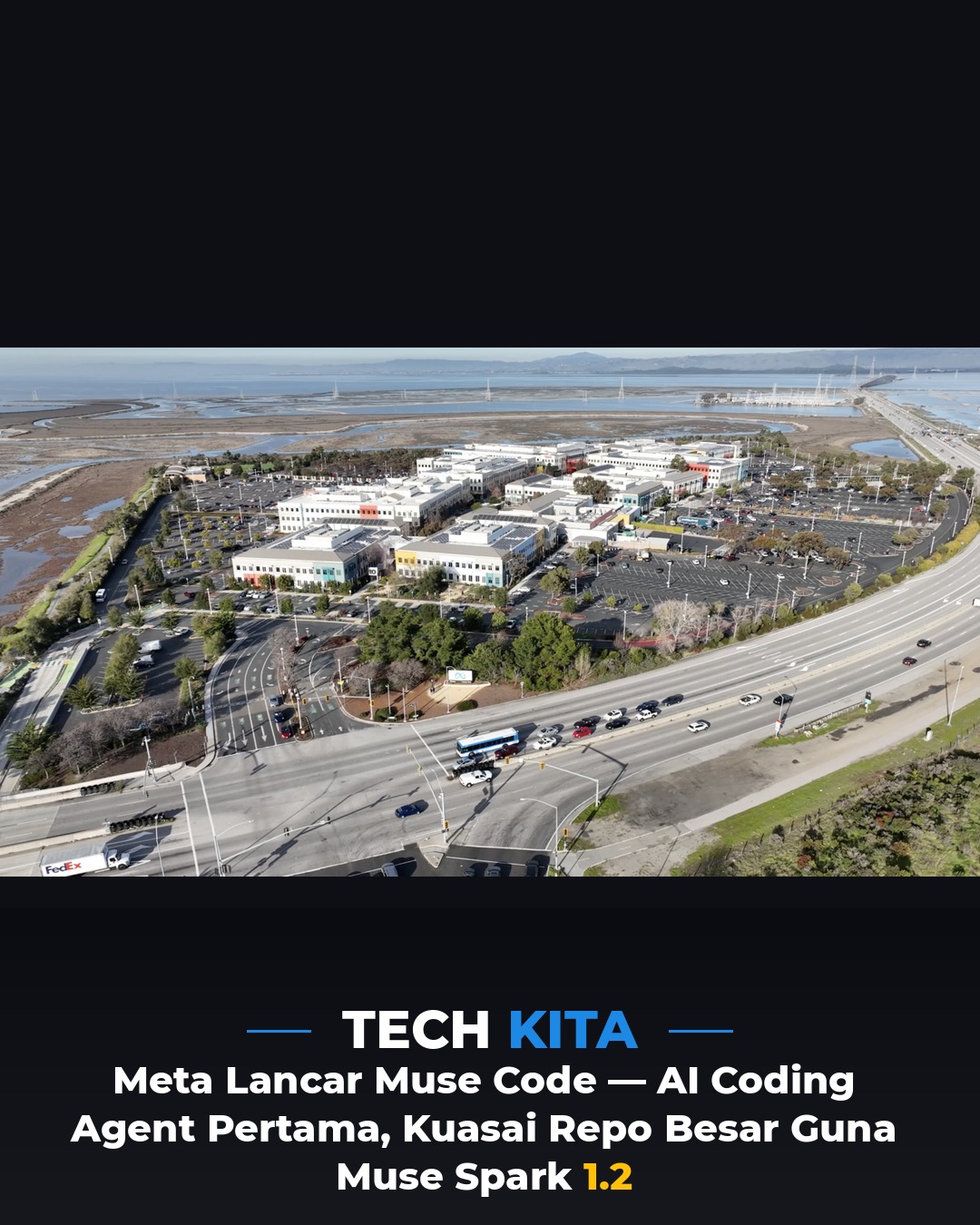 Meta Lancar Muse Code — AI Coding Agent Pertama, Kuasai Repo Besar Guna Muse Spark 1.2